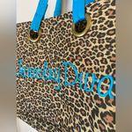 Premier Designs Leopard Print “Jewelry Diva “Tote Bag with Blue Accents Photo 2
