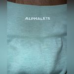 Alphalete Women's Light Teal Bike Shorts Photo 1