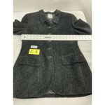 Joan & David Womans Button Down Blazer Jacket 42 (08) Black Lined Collar Soft Photo 5