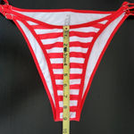 Tashehe Stars and Stripes Bikini NWT Size Medium 4th of July Bikini Red Photo 7