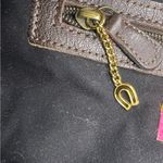 Betsey Johnson  Vintage Leather Hobo Bag with Fringe Photo 4