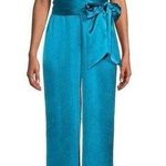Aidan Mattox Satin Cowl Neck Jumpsuit Size 2 Photo 0