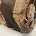 Coach Canvas Signature Logo Bag Brown With Dust Bag 10125 Photo 4