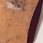 Madewell burgundy pointy toe bow slide mules shoes size 7.5 Photo 8