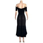Poupette St. Barth  Soledad Maxi Dress, Black, XS Photo 5