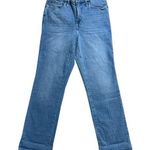 Good American Light Wash Straight Indigo126 Denim Jeans Womens 8 Photo 0