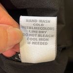 Dress Barn Women's Belted Top Blouse Button Down Collared Work Black Size Large Photo 6