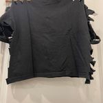 Social Culture Dia De Los Muertos Cat Crop Top Photo 3