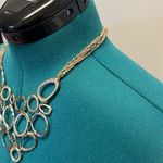 Contemporary Gold Necklace Photo 1