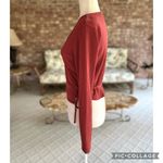One Clothing Top Cropped Wrap Brown Rust Wrap L (Jrs) Festival Concert Casual Photo 4