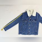 Denim & Co . Sherpa Lined Denim Jacket - Mid-Wash - 4 Photo 11