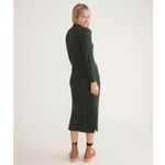 Marine layer  Olina Long Sleeve Donegal Sweater Midi Dress Green Gables Small NWT Photo 1