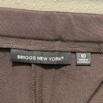Briggs New York  Chocolate Trousers Photo 2