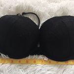 Victoria's Secret VICTORIA’S SECRET T Shirt push up underwire lace bra in black size 34DD Photo 5