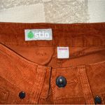 NWT Stio Women's Rivet Corduroy Pants in Maple Brown Size 0 Regular Orange Photo 3