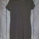 Tommy Hilfiger  black and white striped short sleeve dress Photo 7
