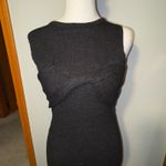 Sunday in Brooklyn  Black vacation sweater Knit Twist Front Maxi Anthropologie Photo 3