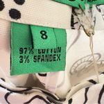 Tibi  Size 8 Black White Brown Floral Wide Leg Ankle Pants NWT Artsy Photo 6