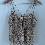 Hollister  Strappy Leopard Animal Print Tank Blouse Shirt XS Photo 0