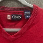 CHAPS  Sweater Vest Red Photo 1