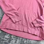 Nike Hoodie Womens Size S Pink Kangaroo Neck Pink Pockets Preppy Logo Athletic Photo 4