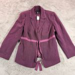 Lane Bryant NWT  Women's Purple Blazer Jacket Size 18‎ Career Business Office Photo 0