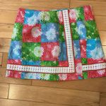 Lilly Pulitzer Lily Pulitzer Colorful Floral Patchwork side zip skort Photo 1