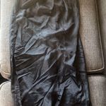 Vintage black windbreaker maxi skirt w slit Photo 0