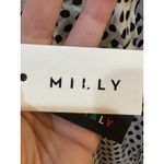 Milly  Jillian Dot Print Silk Off the‎ Shoulder Top Size P (0-2) Fabric Italy Photo 10