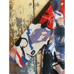 Ali Miles Cardigan Jacket Floral size Large Red Photo 3