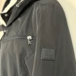 Ralph Lauren Lauren‎  Black Hooded Sherpa Lined Zipper Snap Closure Large Jacket Photo 3