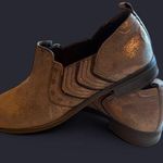 Clarks “Trish Bell” Slip-On Booties – Copper Metallic, Size 8.5 Photo 0