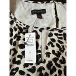 Talbots NWT Women’s Size 6 Leopard Print Ruffle Hem Sleeveless Tank Maxi Dress Photo 3