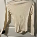 joe's jeans  Cream Faux Wrap Long Sleeve Sweater NWOT XS P2P 17” Very Soft Photo 1