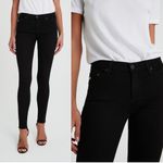 AG Adriano Goldschmied AG • B-Type 01 Legging Ankle jean Black Night mid rise skinny stretch denim Photo 3