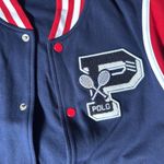 Polo Ralph Lauren US Open Ball Boy Varsity Jacket Blue Size M Photo 1