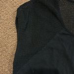Bobi  Women’s Black Sleeveless Partial Mesh Top, Size M Photo 3