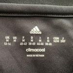 Adidas Climacool V-neck short sleeve black athletic soccer jersey top, size M Photo 11