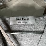 Bailey 44 Gray Sleeveless Sweatshirt Hoodie Kangaroo Pocket Athletic Dress Photo 6
