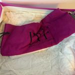 Diane Von Furstenberg  Eva Citron Suede Ankle Wrap Pumps Photo 8