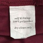 Birdy Grey Wine Off Shoulder Pleated Bodice Evening Gown Dress Wedding Size XS Photo 6