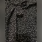 ZARA  Polka Dot Mini Skort Black and White tie belt size M Photo 1