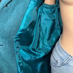 Bob Mackie Vintage Wearable Art Embroidered Floral Fleece Jacket Photo 4