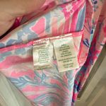 Lilly Pulitzer  Swim Coverup Mini Dress Size Small Color Pink Blue Photo 4
