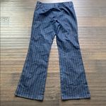 CAMPAIGNE Pinstripe Flare Jeans Womens Sz 12 Blue Photo 5