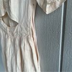 Majorelle Powell Cut Out Mini Dress Short Sleeve in Linen Pink Sand Women’s S Photo 6