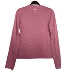 Nike  Dri-Fit Long Sleeve Maroon/Pink Ombré Active Top Thumb Holes Size Medium Photo 1