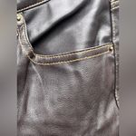 STILL HERE Tate Paneled Faux Leather Straight Photo 5