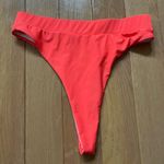 High Waisted Coral Womens Bikini Set Size Large Photo 6