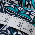 Stylus blue geo glat front chino shorts size 6 Photo 7